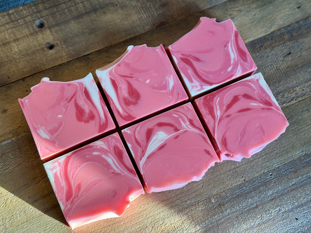 Pink Strawberry & Pineapple Soap