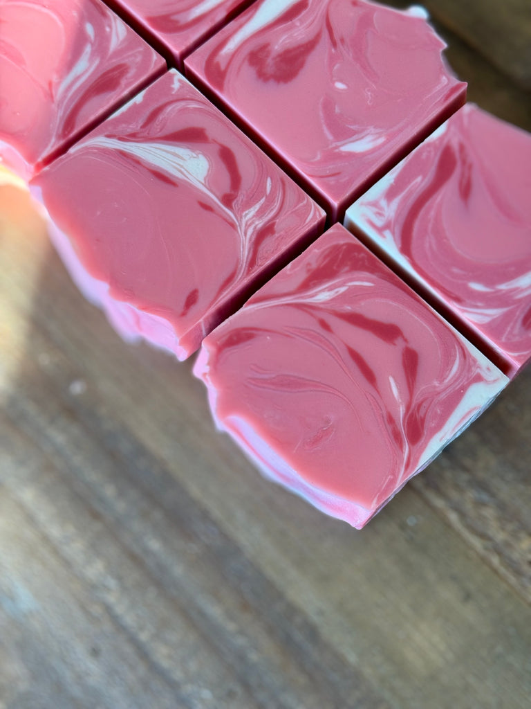 Pink Strawberry & Pineapple Soap